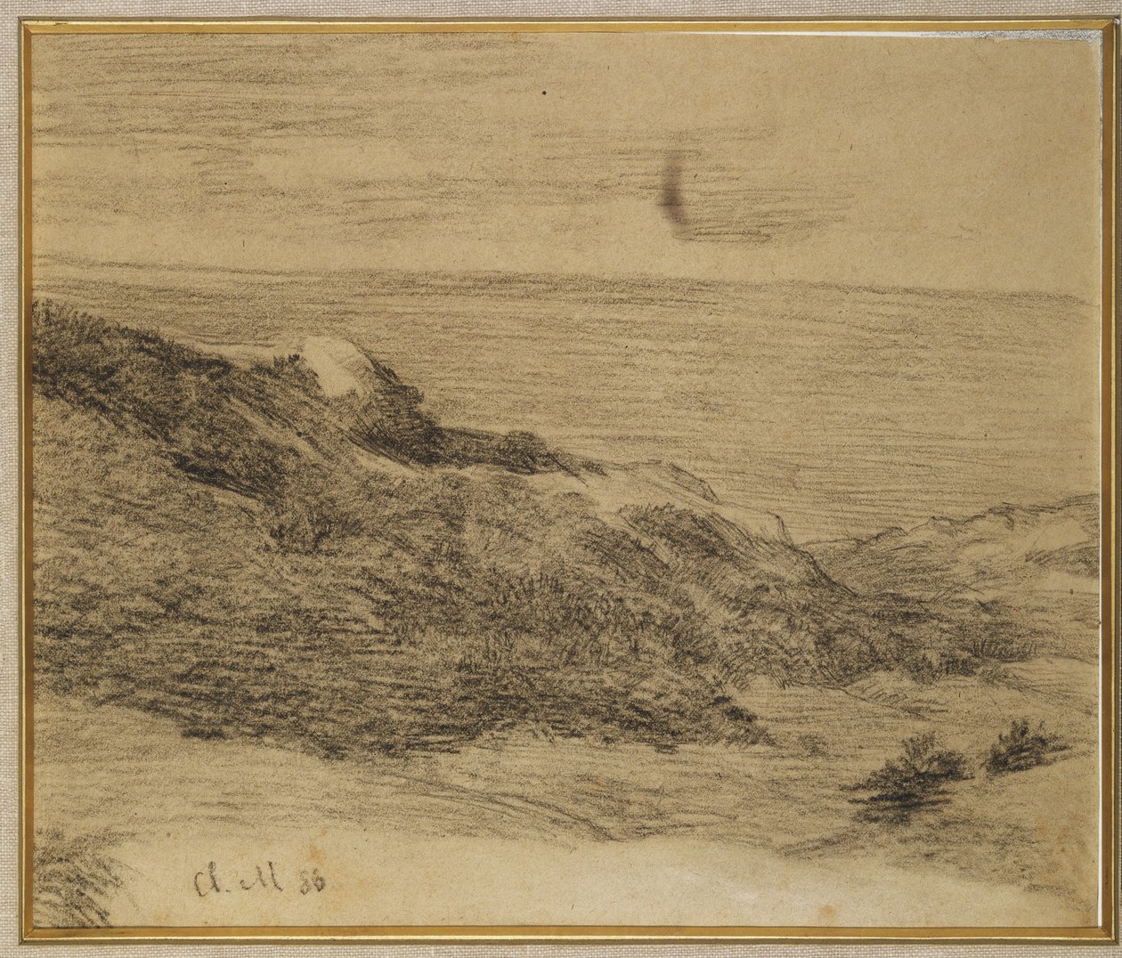 A tenger mellett, 1886 alkotó: Claude Monet