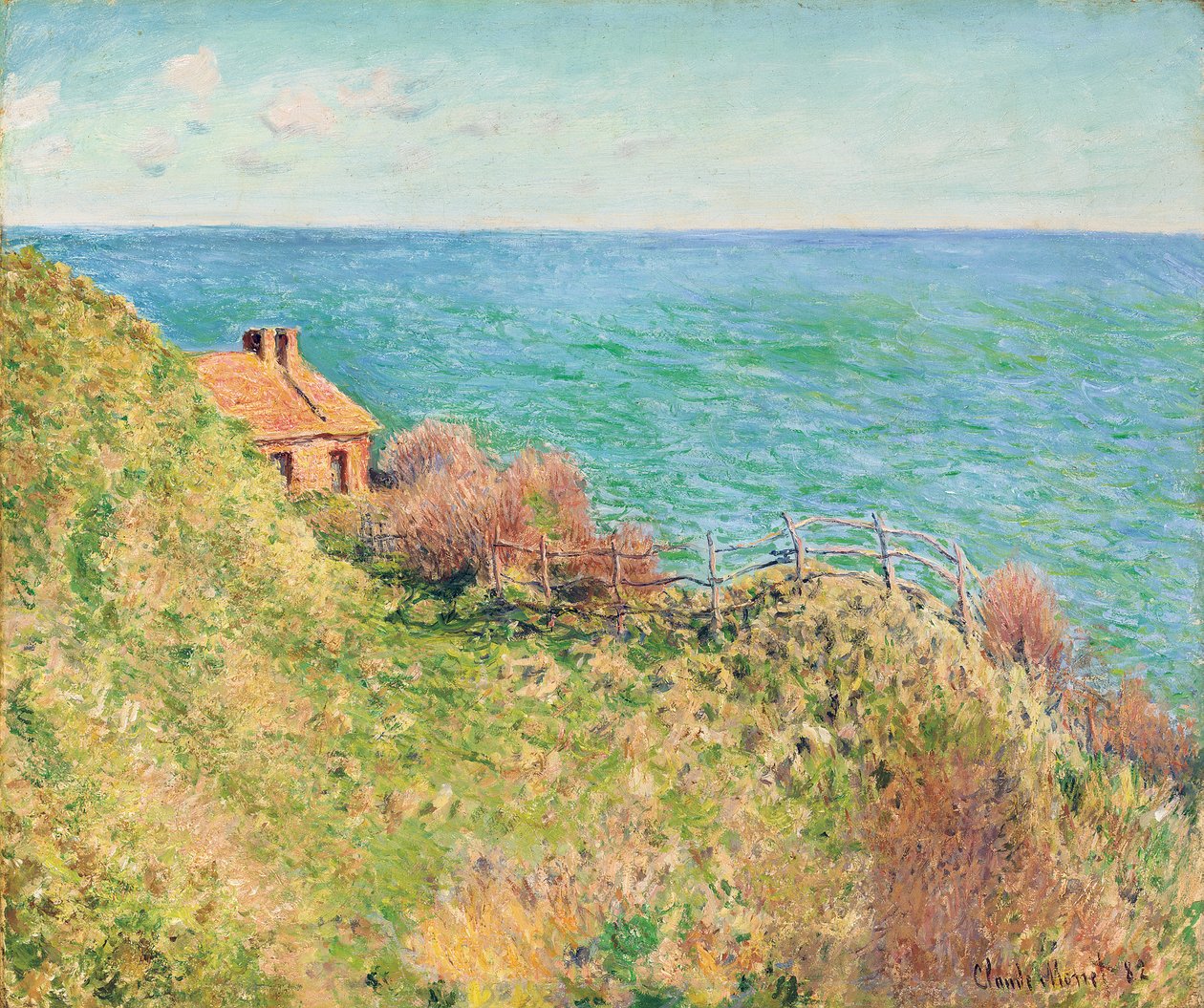 Vámtisztek kunyhója alkotó: Claude Monet