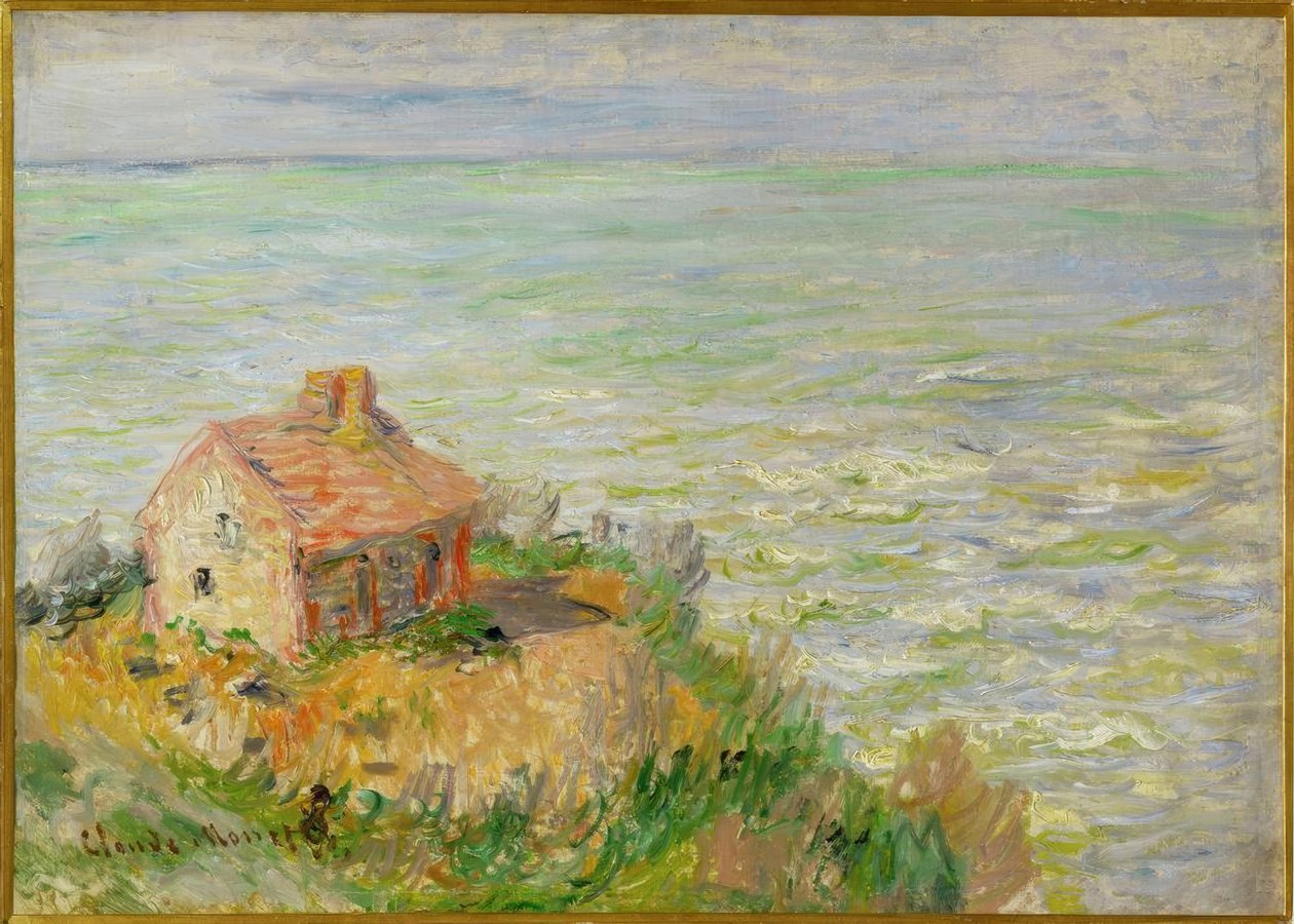 Vámkabin, délutáni hatás alkotó: Claude Monet