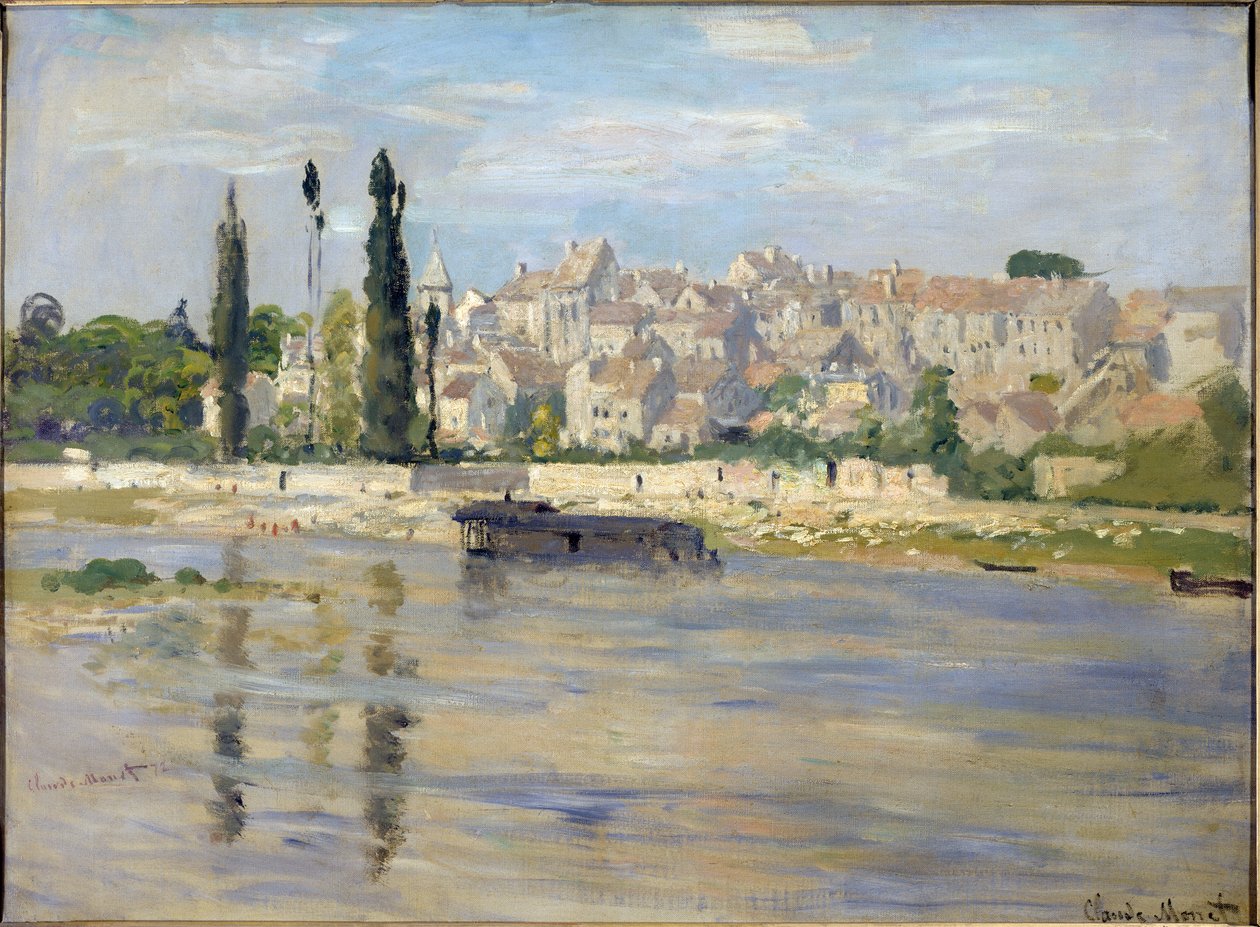 Carrieres-Saint-Denis - 1872. Olaj, vászon alkotó: Claude Monet