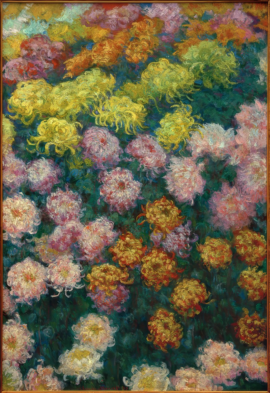 Krizantémrépa, 1897 alkotó: Claude Monet