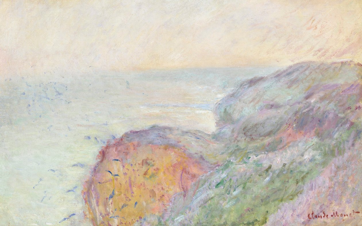Sziklák Dieppe mellett, 1897. alkotó: Claude Monet