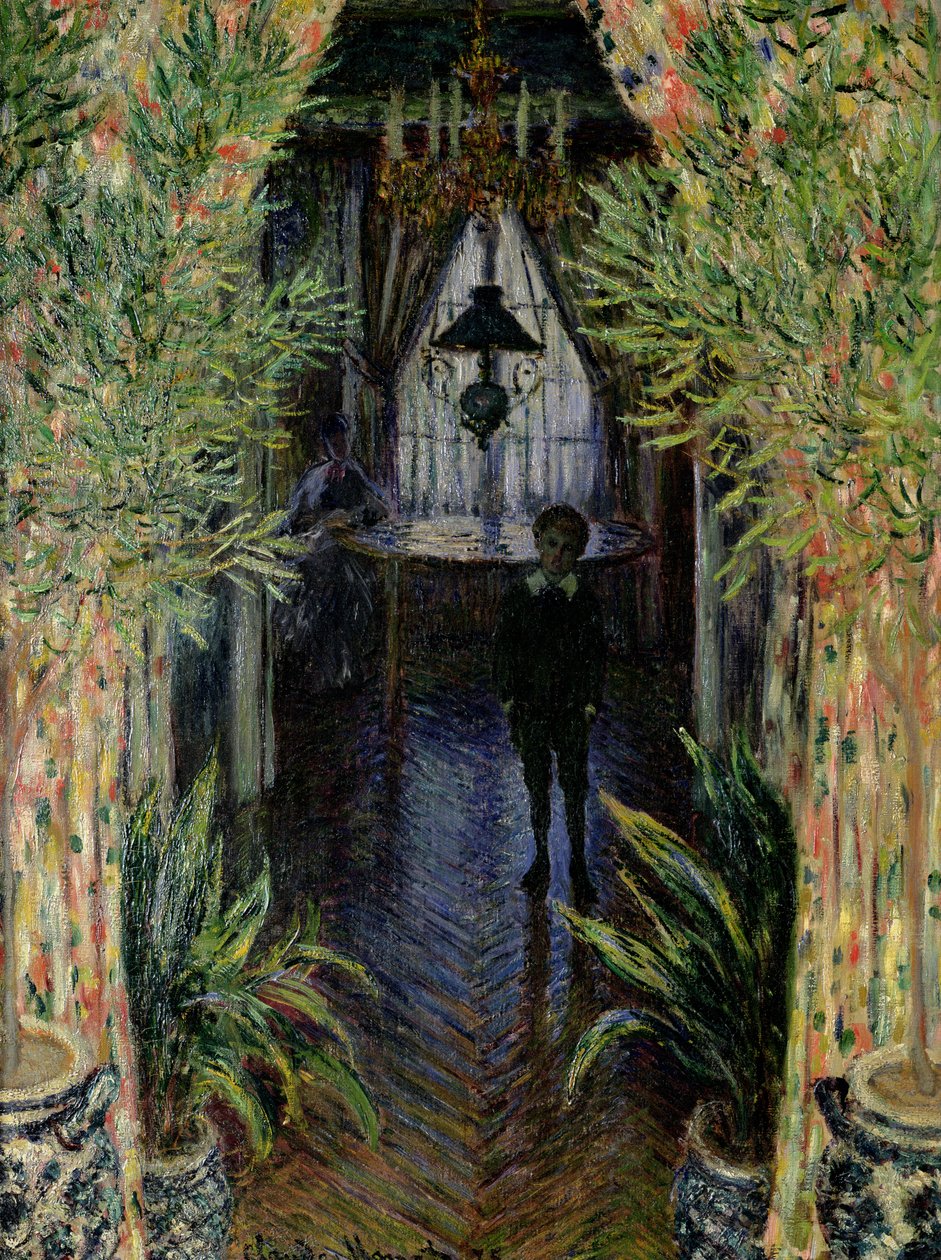 Lakás sarka Argenteuilban alkotó: Claude Monet