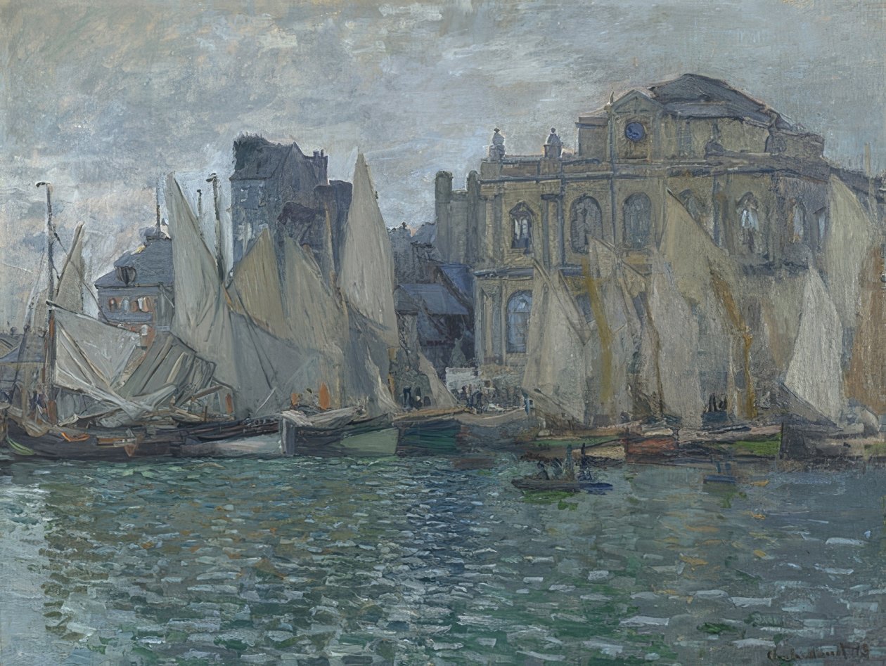 A Le Havre-i Múzeum. 1873 alkotó: Claude Monet