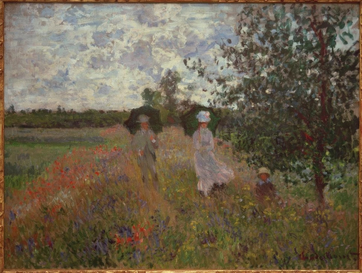 Séta Argenteuil közelében alkotó: Claude Monet