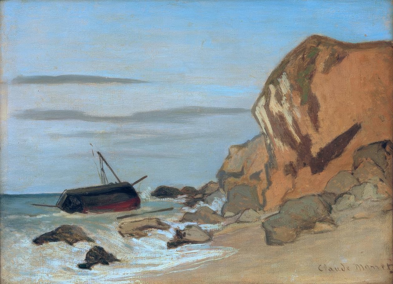 Szikla alkotó: Claude Monet