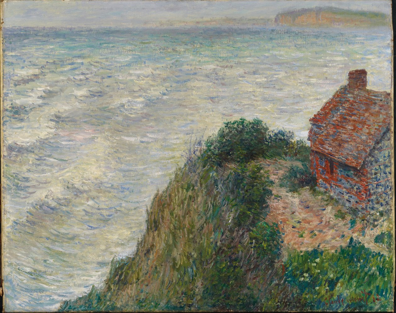 Halászház Petit Ailly-ben, 1882 alkotó: Claude Monet