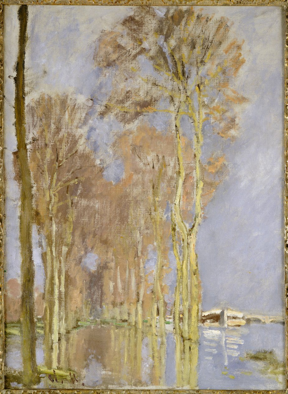 Árvíz alkotó: Claude Monet