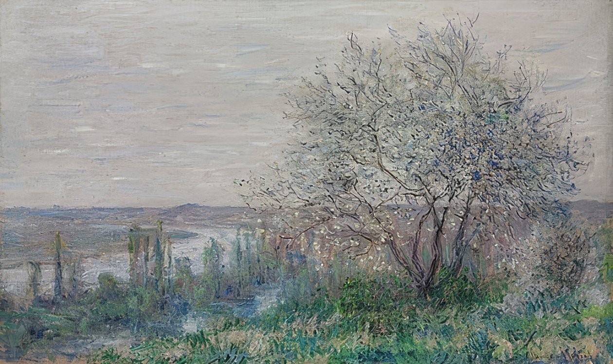 Tavaszi hangulat a Vétheuilban. 1880 alkotó: Claude Monet