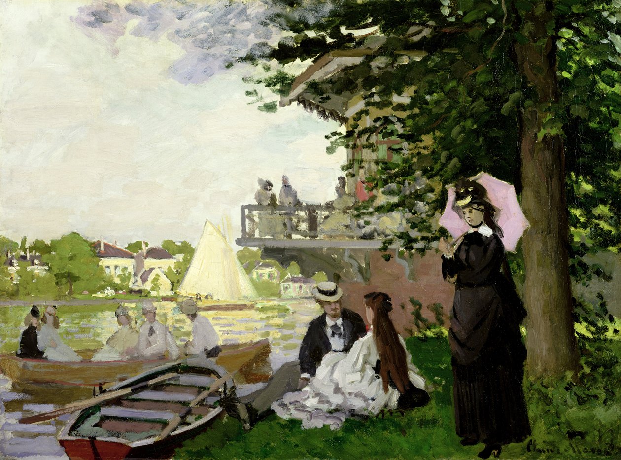 Kerti ház a Zaan-on, Zaandam, 1871 alkotó: Claude Monet