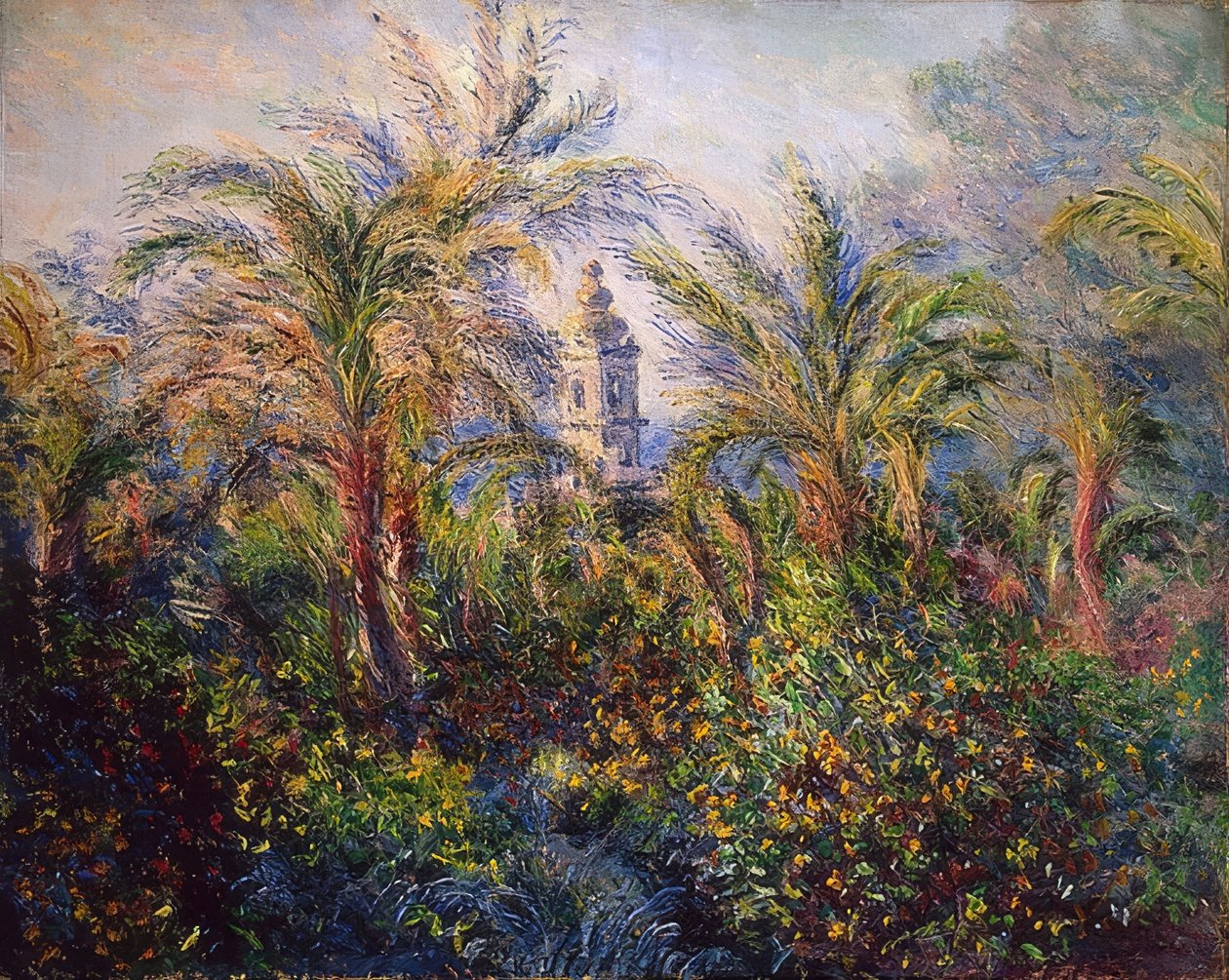 Kert Bordigherában, benyomás reggel. 1884 alkotó: Claude Monet