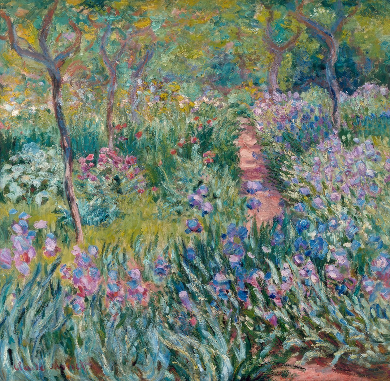 Giverny, Le Printemps (Der Frühling, Giverny) alkotó: Claude Monet