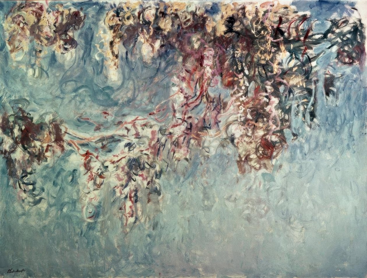 glicinek alkotó: Claude Monet