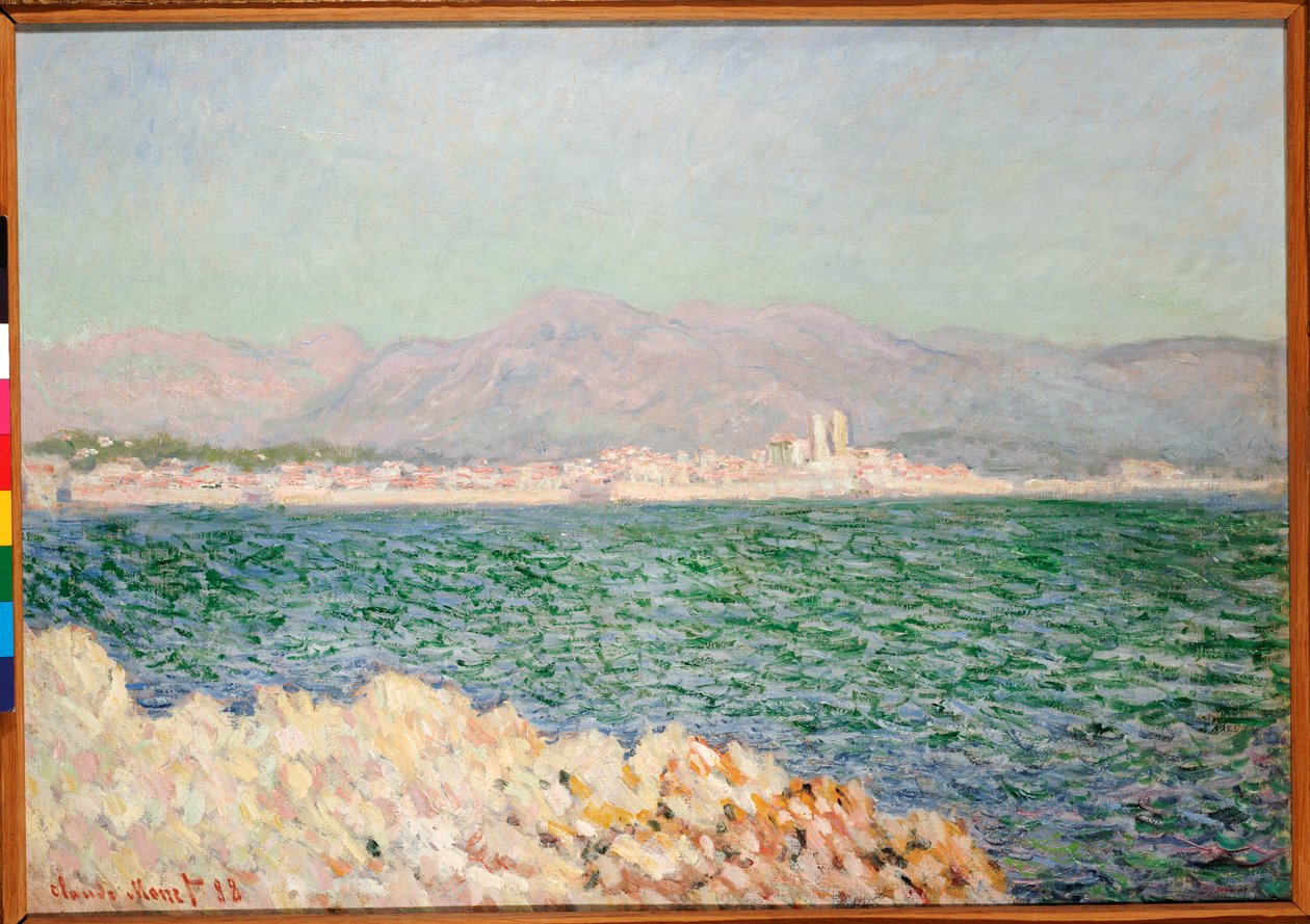 Antibes-öböl, 1888 alkotó: Claude Monet