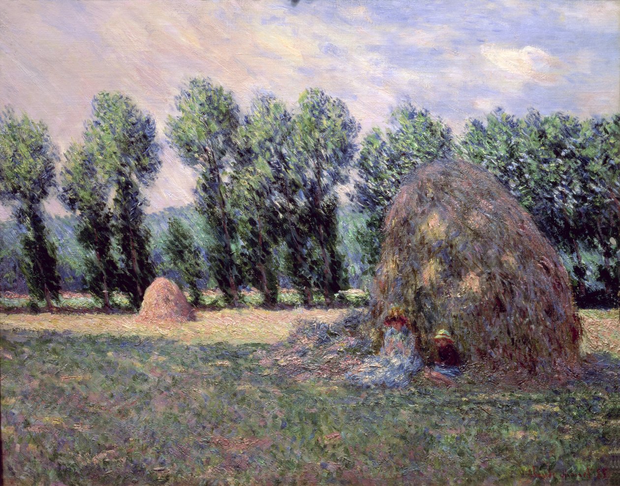 Szénakazal, 1885 alkotó: Claude Monet