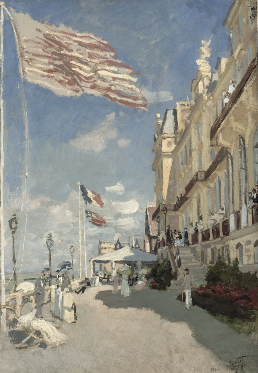 Hôtel des Roches Noires, Trouville alkotó: Claude Monet