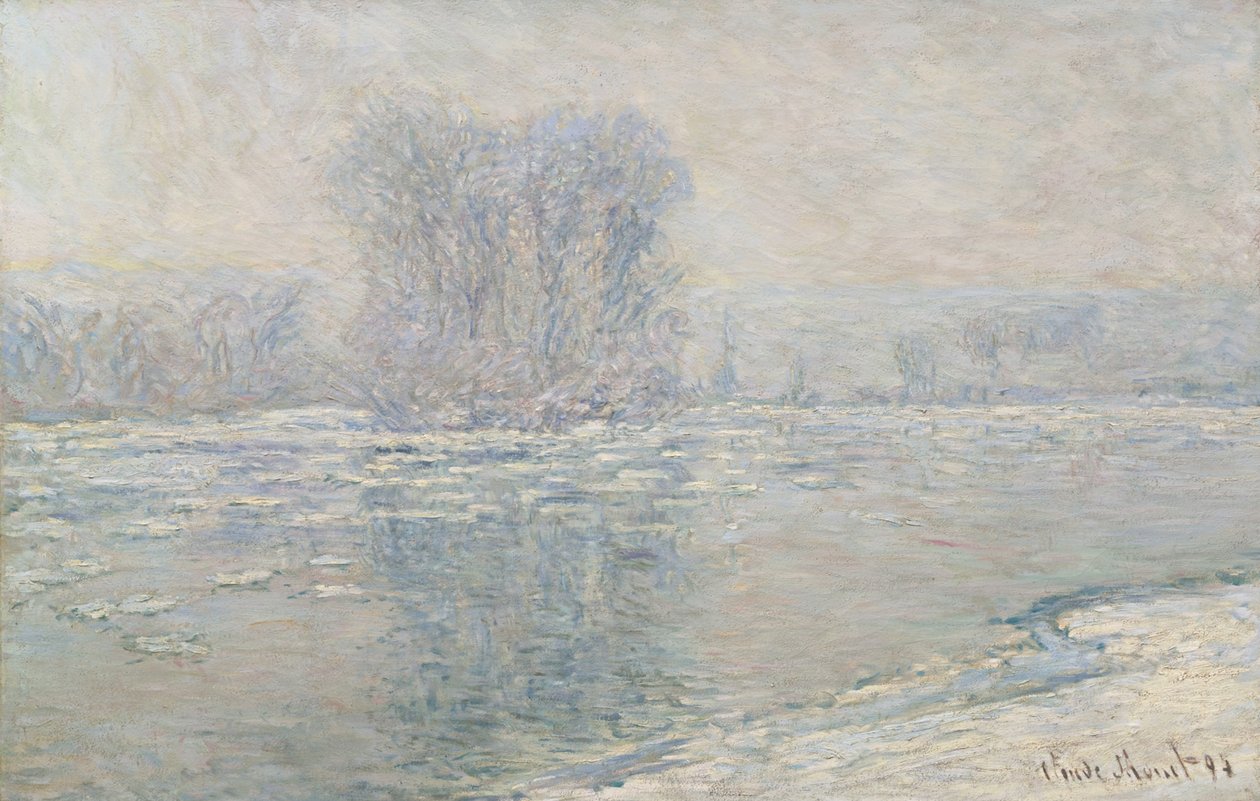 Jég, fehér hatás alkotó: Claude Monet