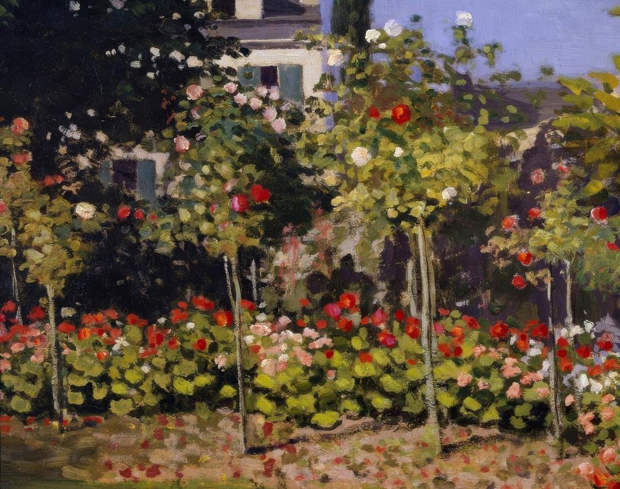 Virágzó kert alkotó: Claude Monet
