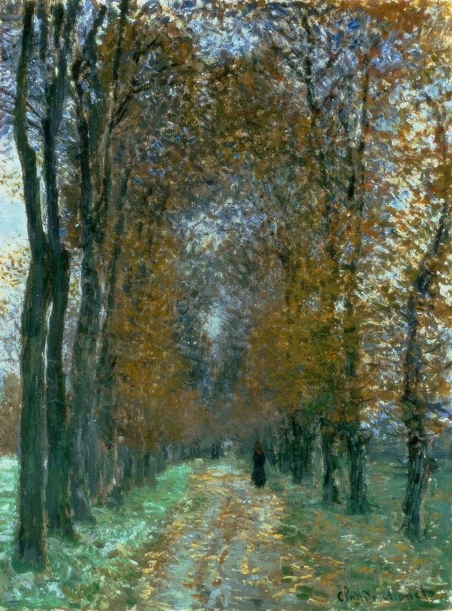 A sikátor alkotó: Claude Monet