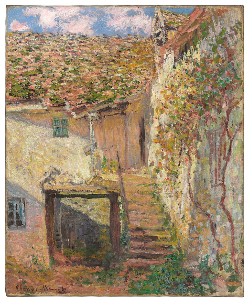 A lépcsőház, 1878 alkotó: Claude Monet