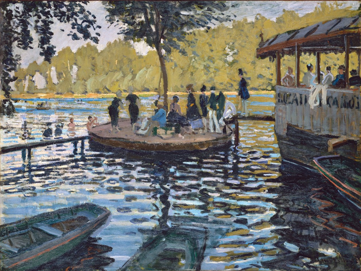 La Grenouillere alkotó: Claude Monet