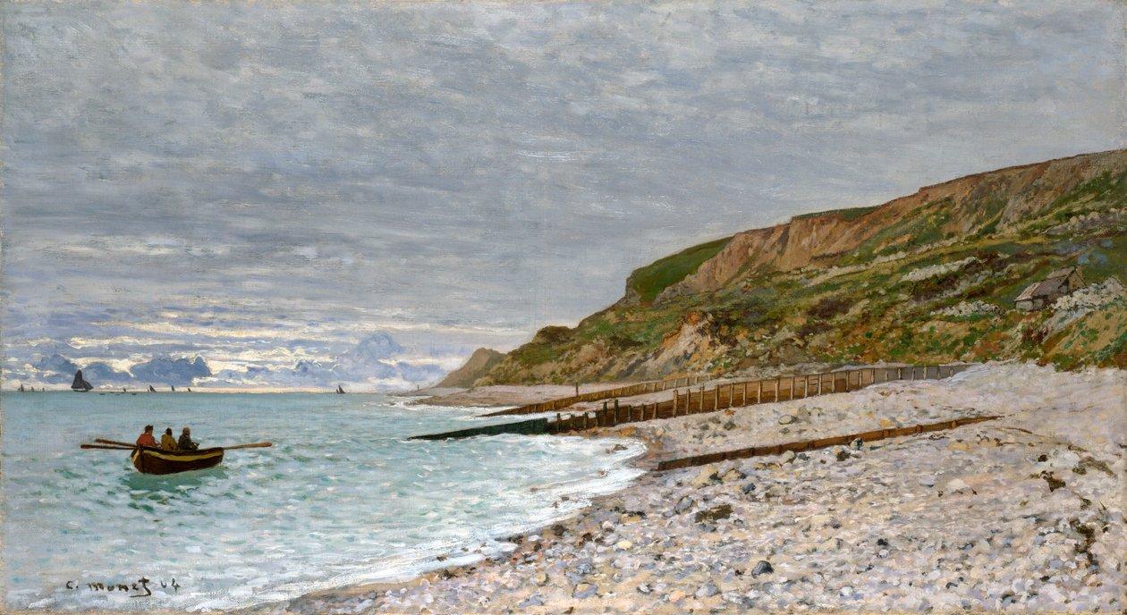 A Pointe de la Hève, Sainte-Adresse, 1864 alkotó: Claude Monet