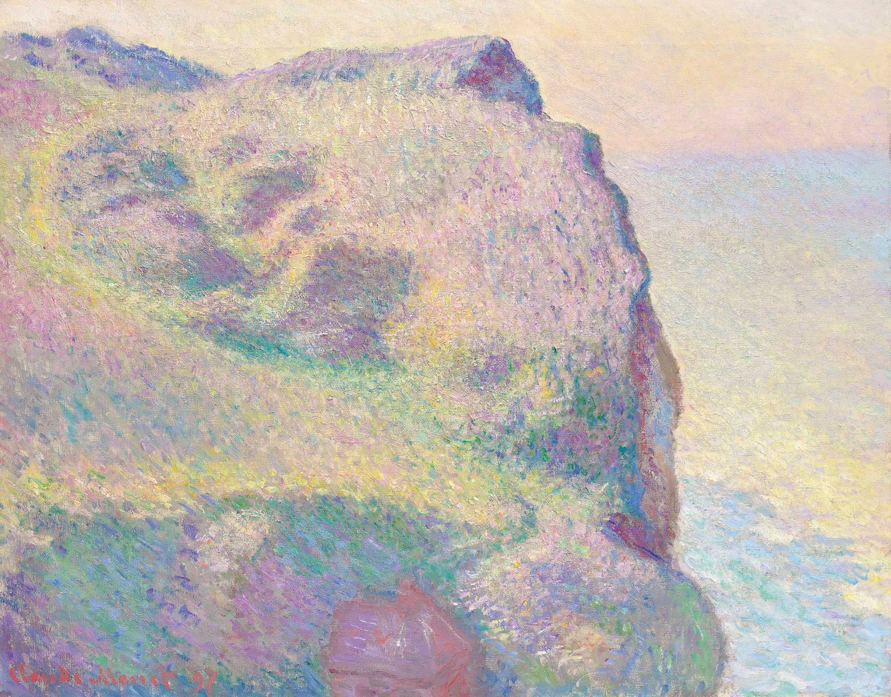A Pointe du Petit Ailly alkotó: Claude Monet