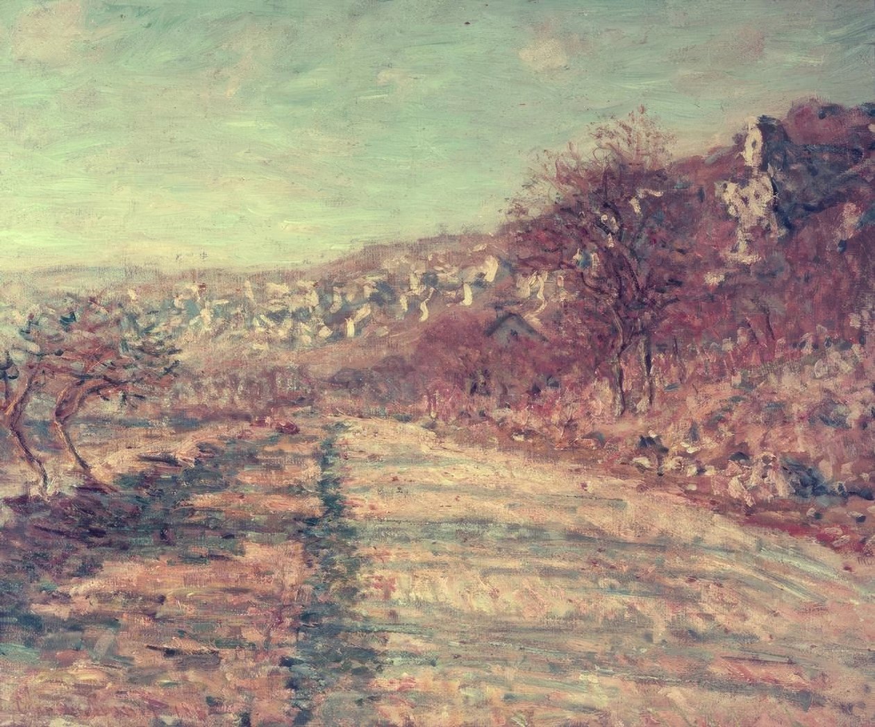 La Roche-Guyon útvonala alkotó: Claude Monet