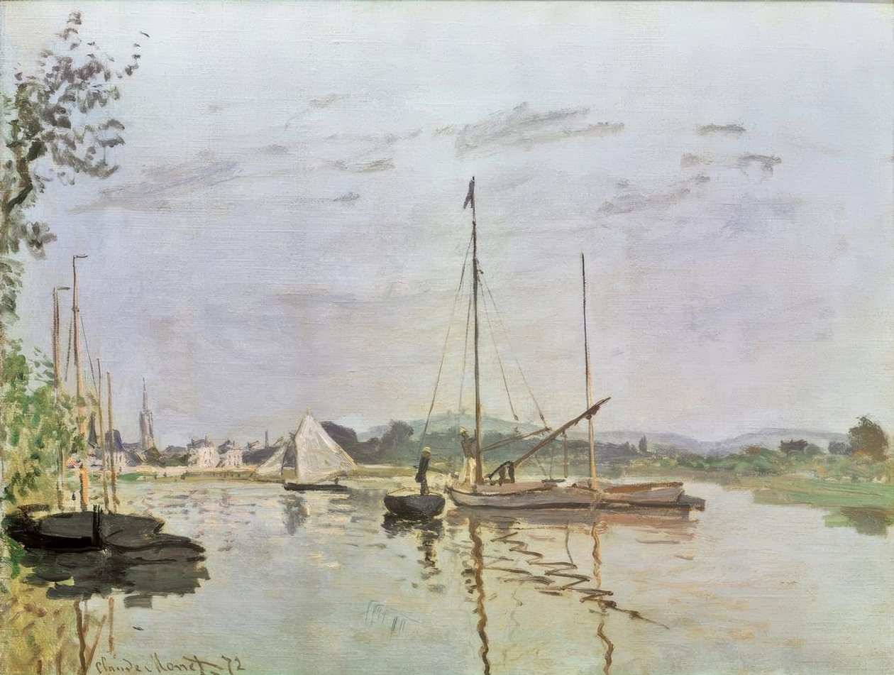A hajó, Argenteuil alkotó: Claude Monet