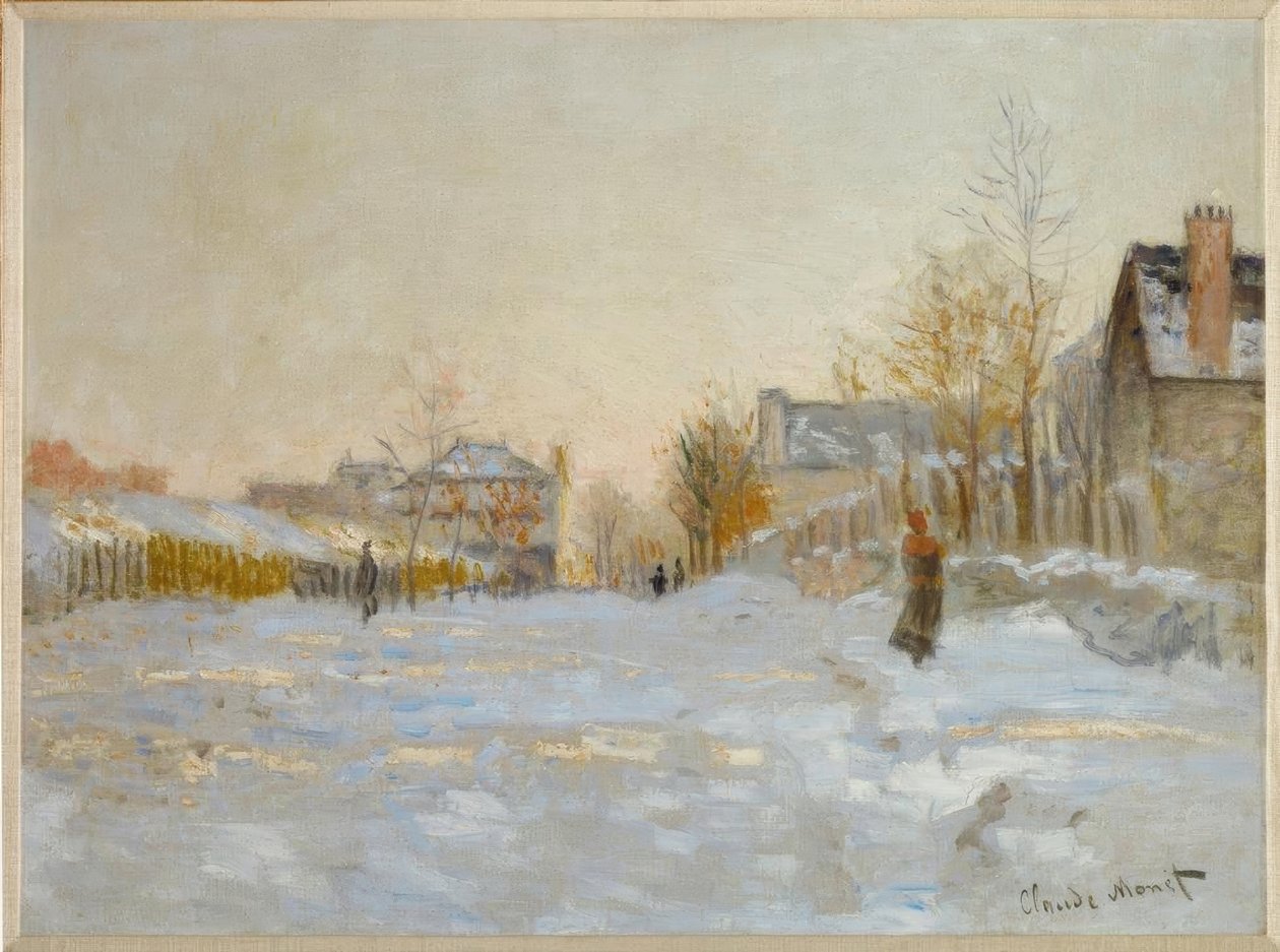 Havazás Argenteuilban alkotó: Claude Monet