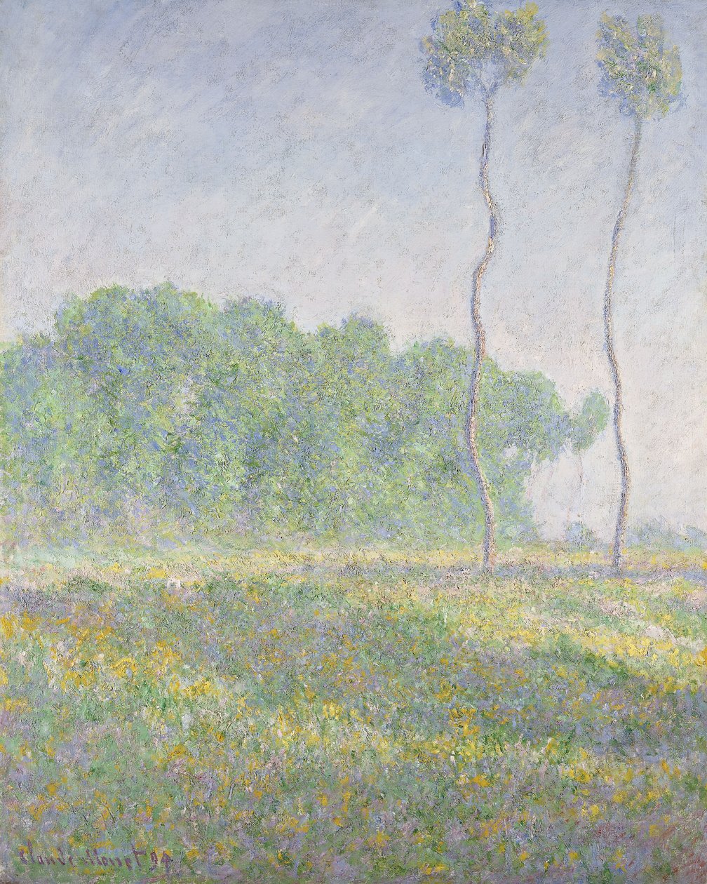 Táj tavasszal alkotó: Claude Monet