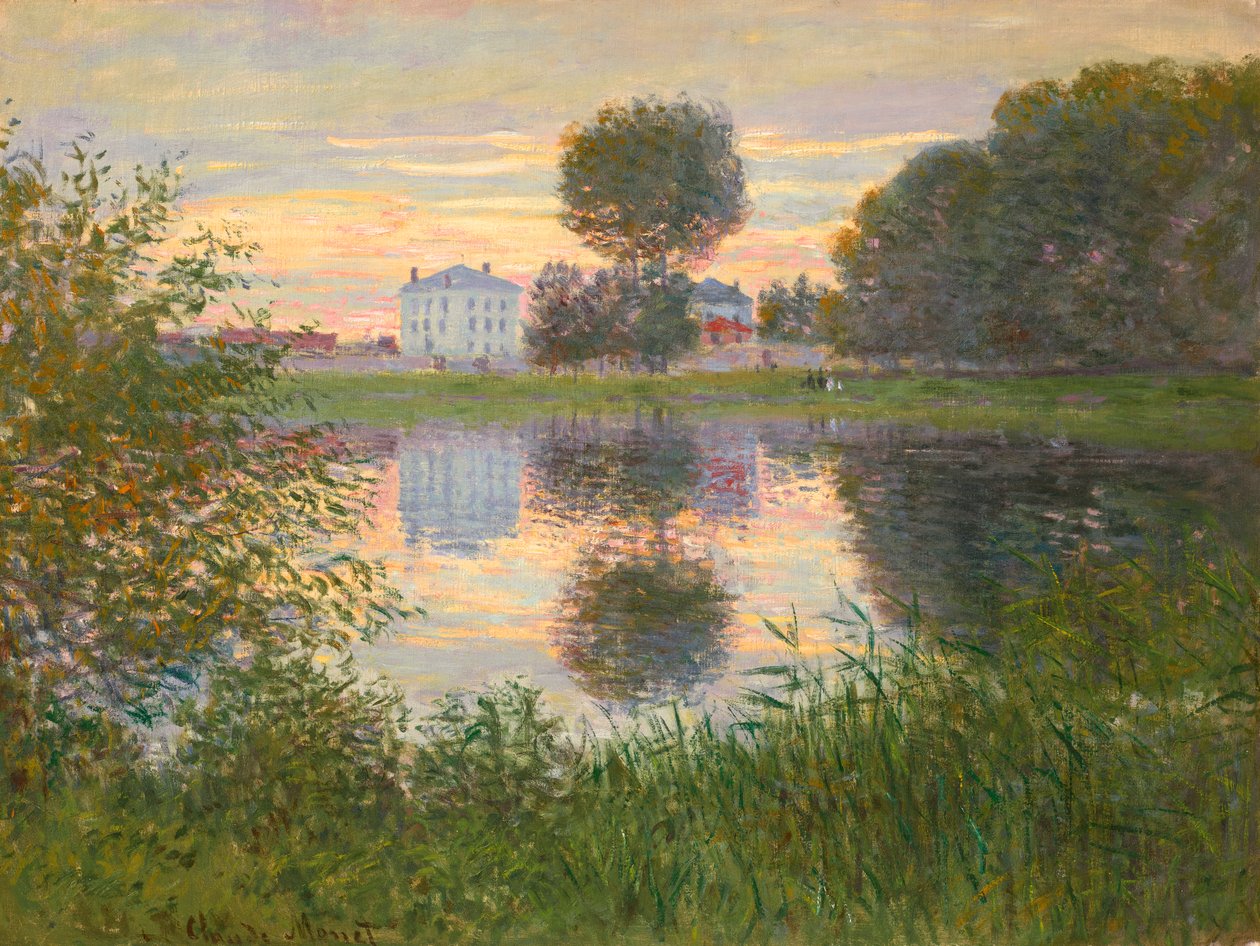 A fa egy labdában, Argenteuil alkotó: Claude Monet