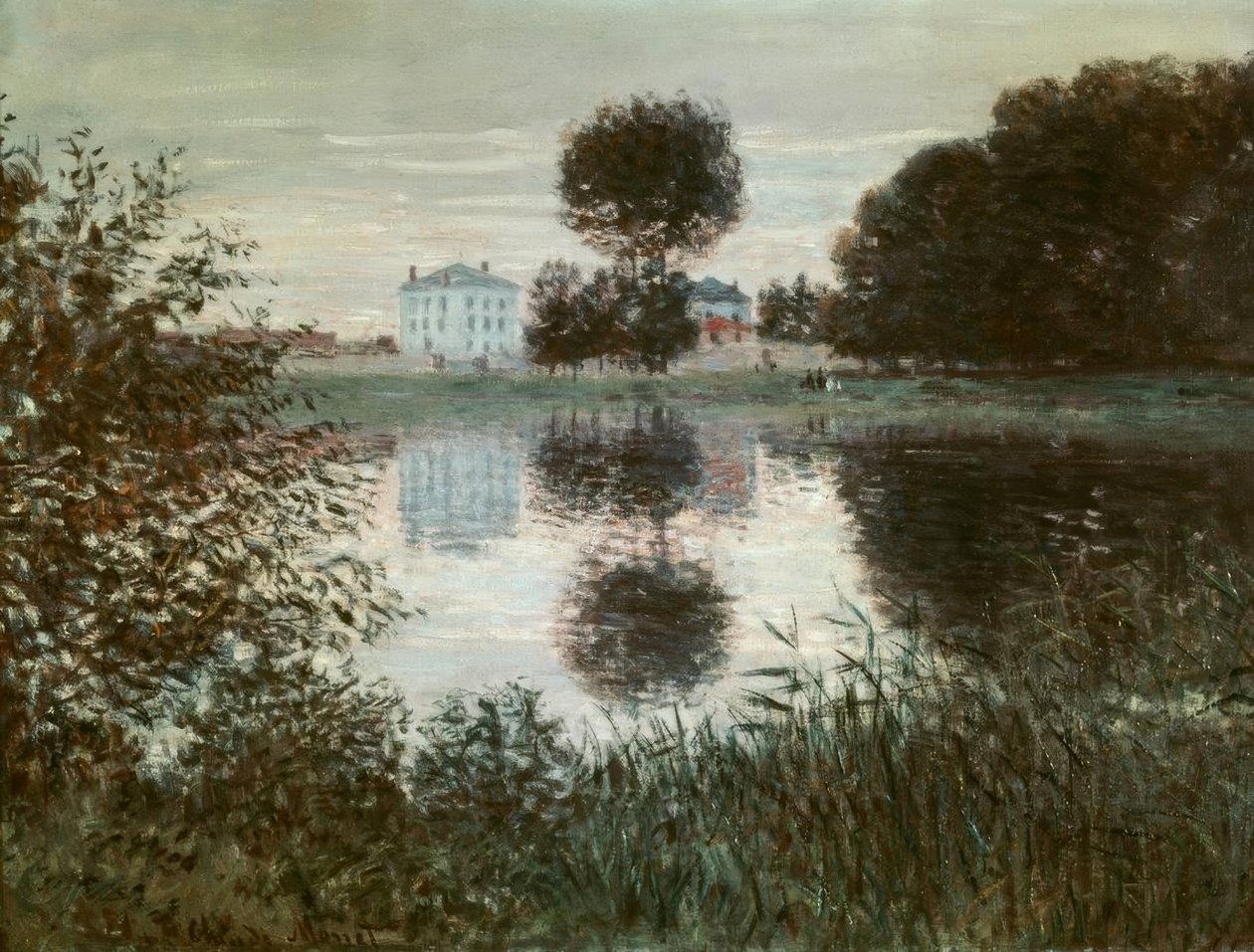 A fa egy labdában, Argenteuil alkotó: Claude Monet