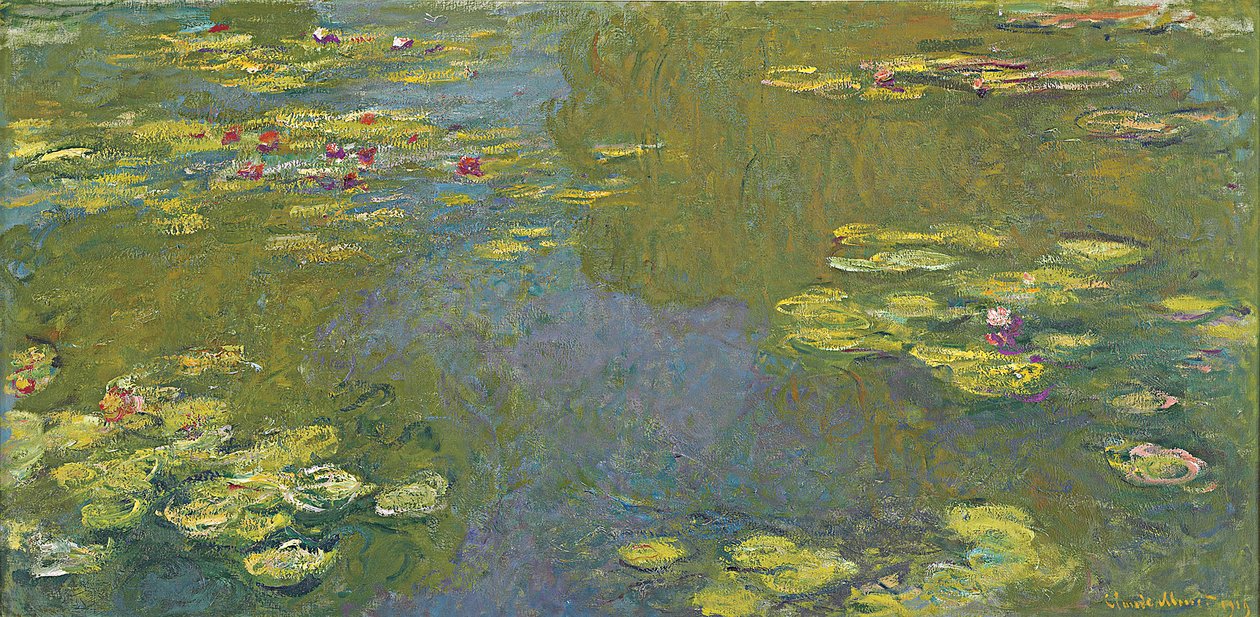 Tavirózsa tó alkotó: Claude Monet