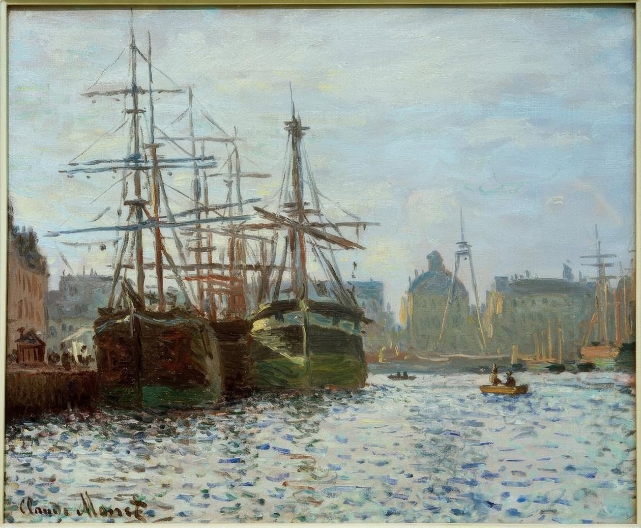 Kereskedelmi medence, Le Havre alkotó: Claude Monet