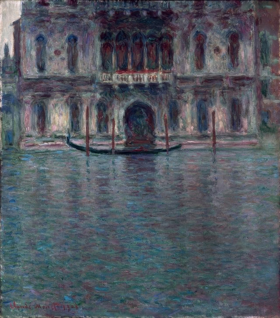 Le Palais Contarini, Velence (Palazzo Contarini del Zaffo, V alkotó: Claude Monet