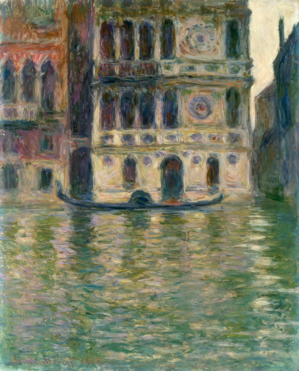 Dario palota, Velence alkotó: Claude Monet