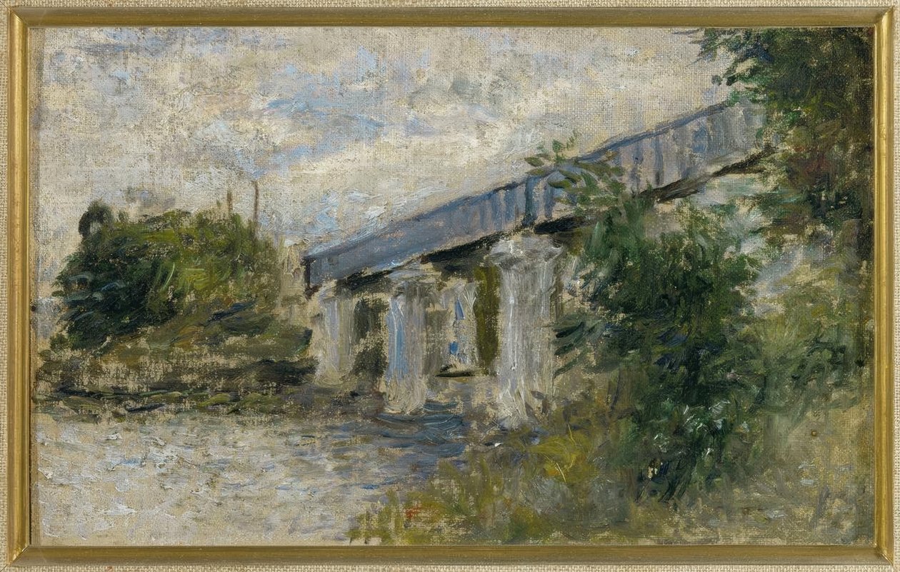 A vasúti híd, Argenteuil alkotó: Claude Monet