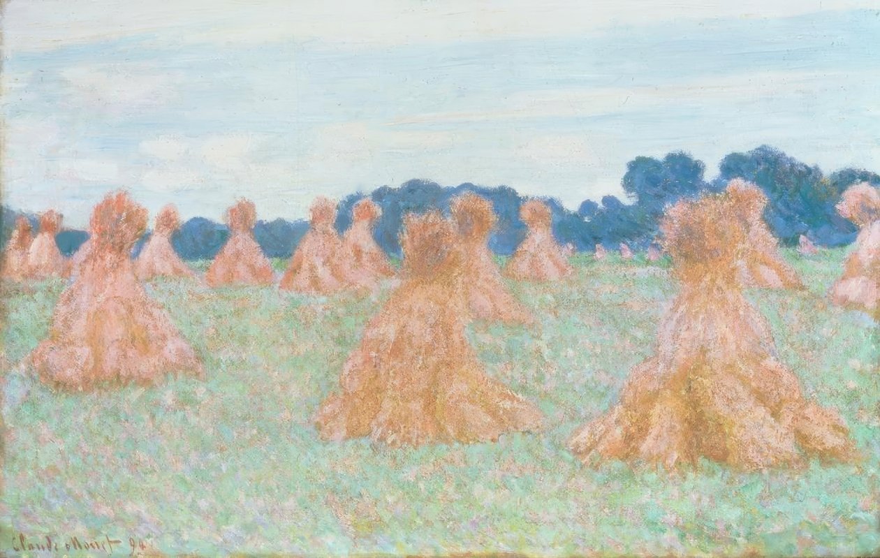 Giverny fiatal hölgyei alkotó: Claude Monet