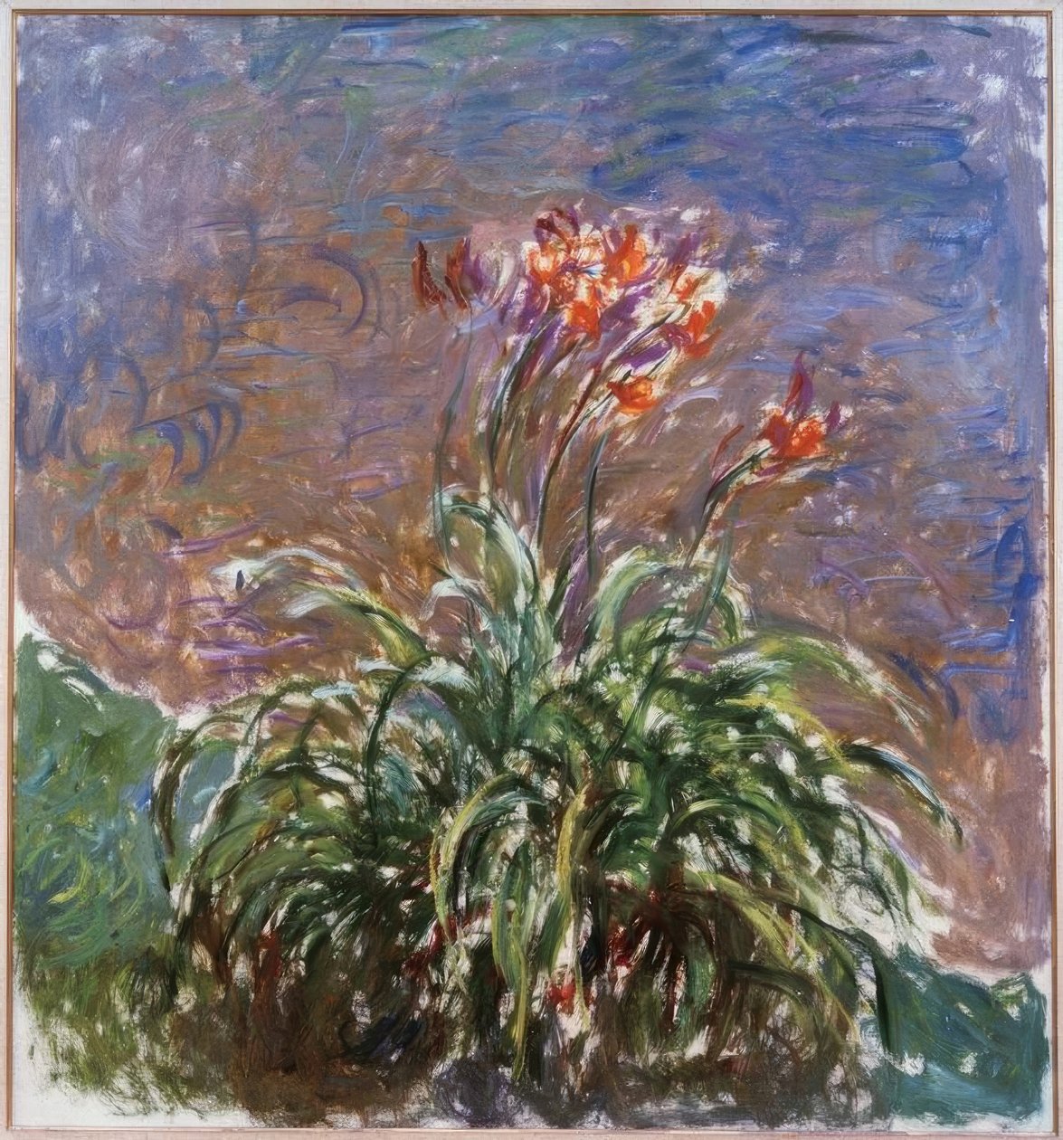 Dayliliomok alkotó: Claude Monet