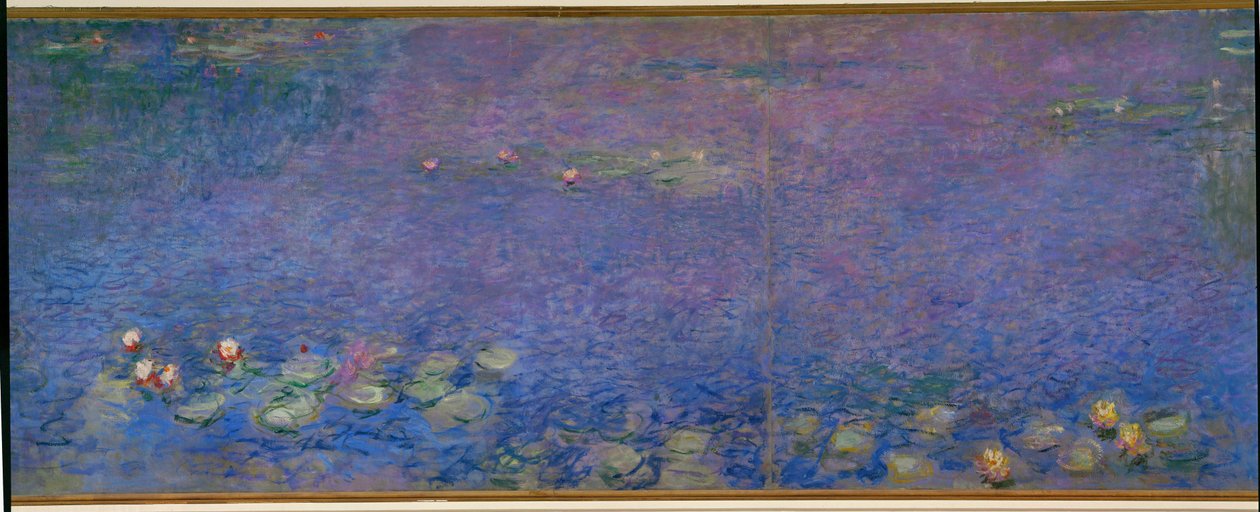 Les Nympheas: matin (olaj, vászon) alkotó: Claude Monet