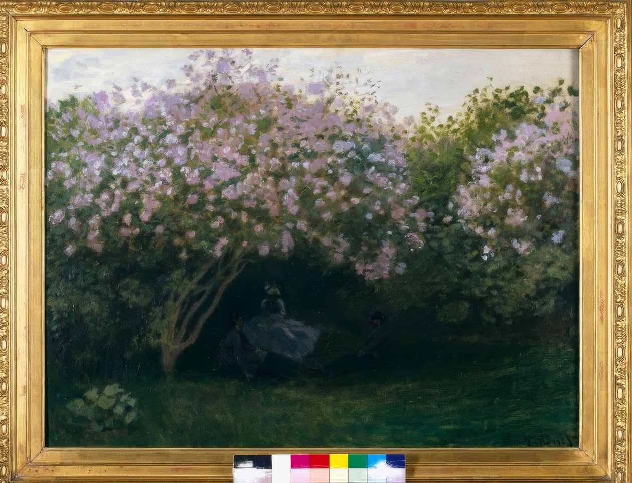 Lila, szürke időjárás alkotó: Claude Monet