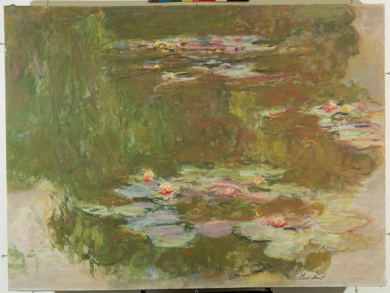 Liliom tó alkotó: Claude Monet