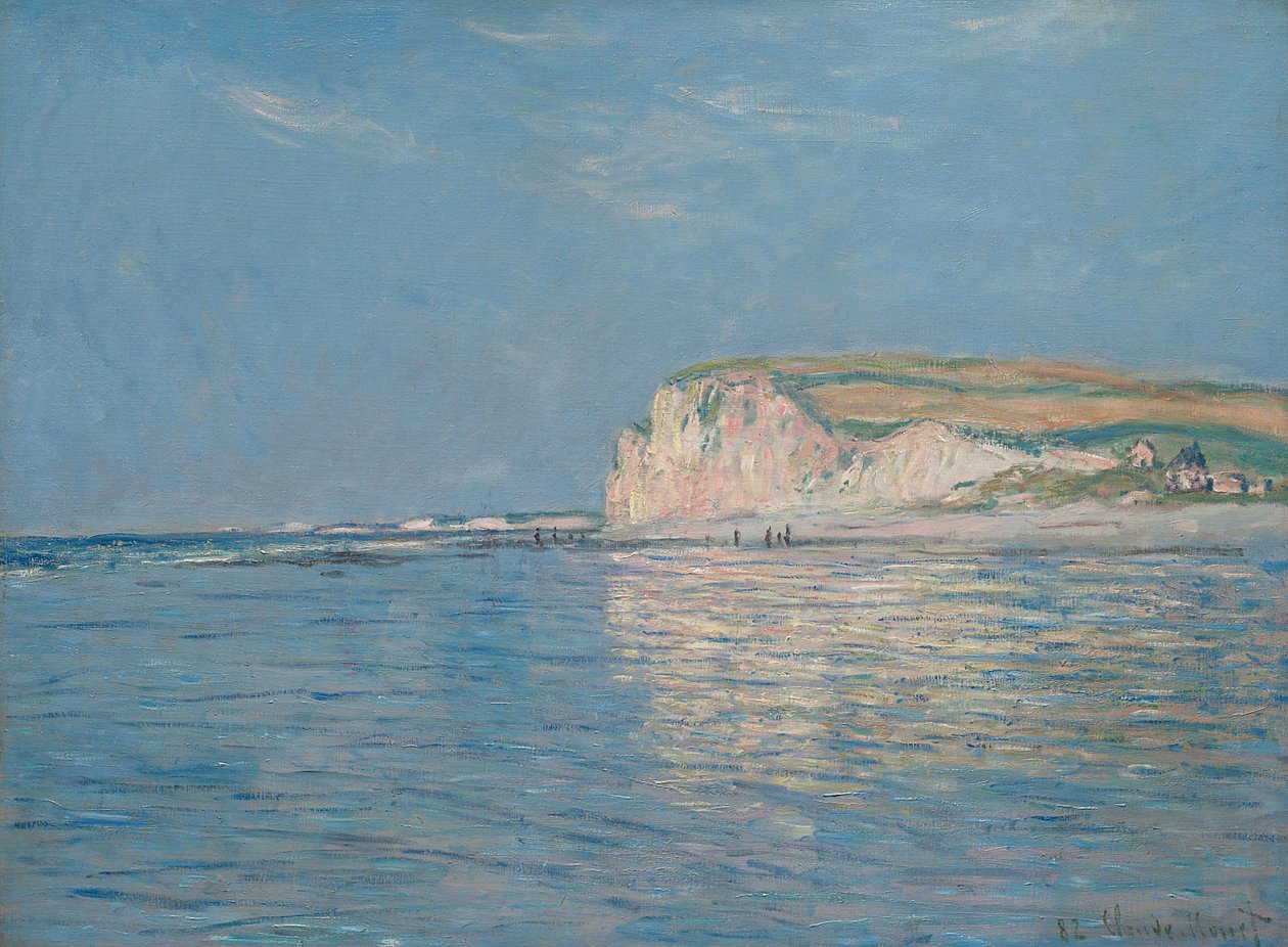 Apály Pourville-ben, Dieppe közelében, 1882 alkotó: Claude Monet