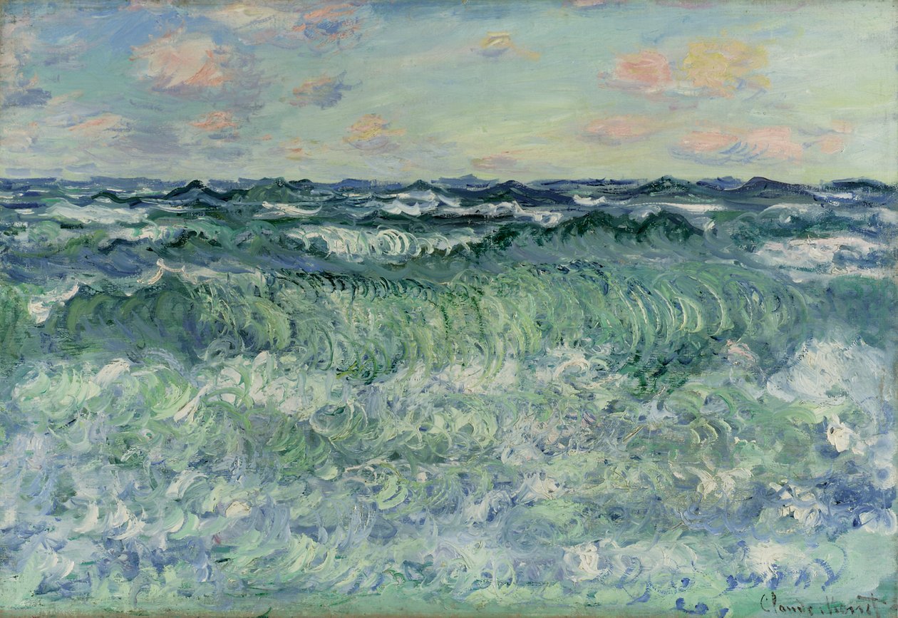 Tengerészeti (tengeri tanulmány) alkotó: Claude Monet
