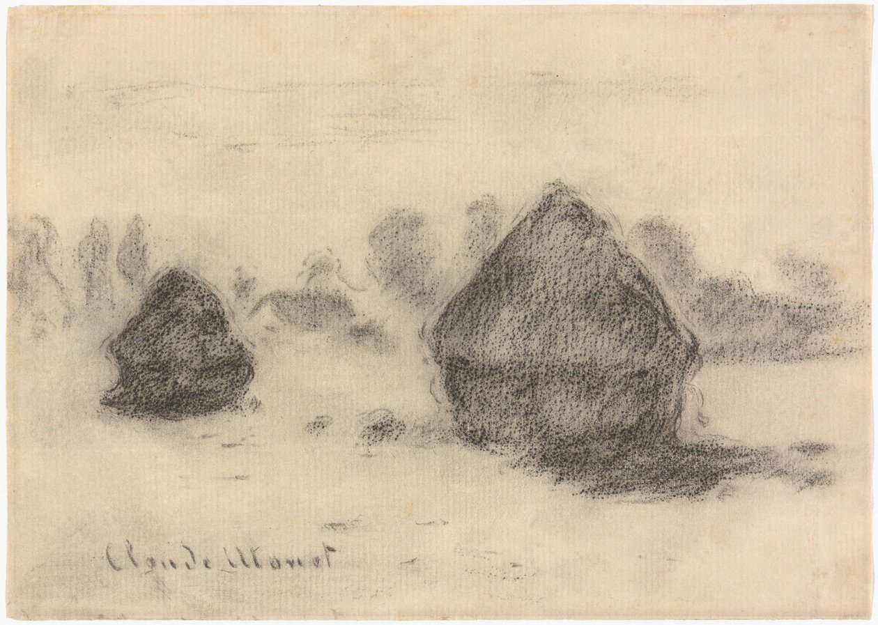 Monet - Búzakupacok, 1891, 2013.986 alkotó: Claude Monet