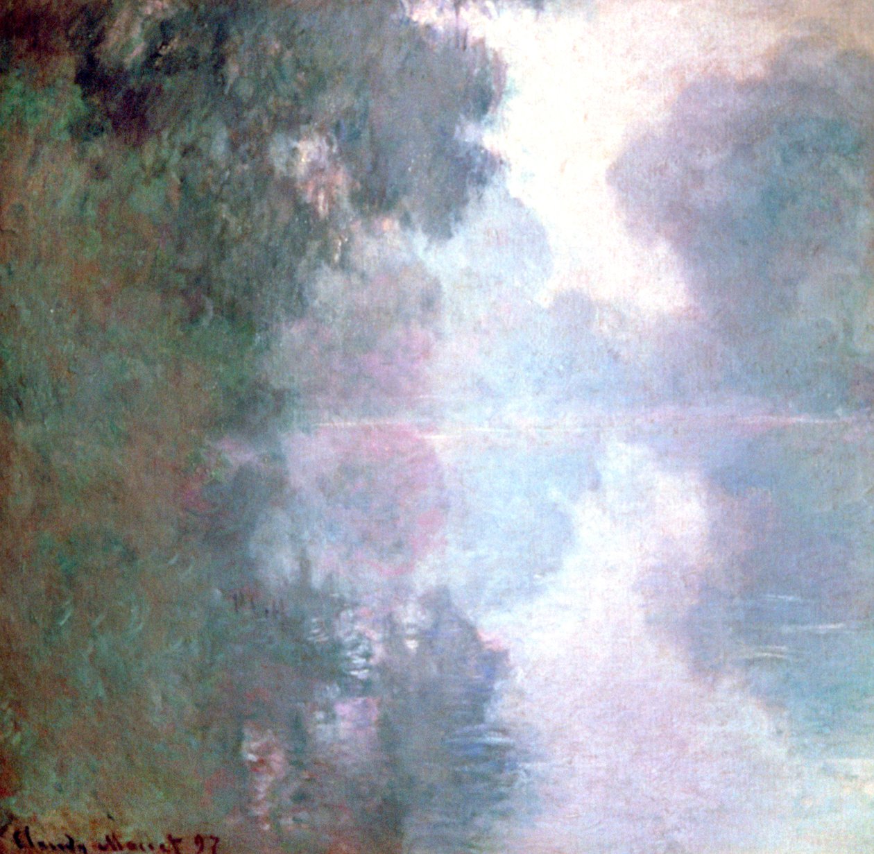 Reggeli ködök, 1897 alkotó: Claude Monet