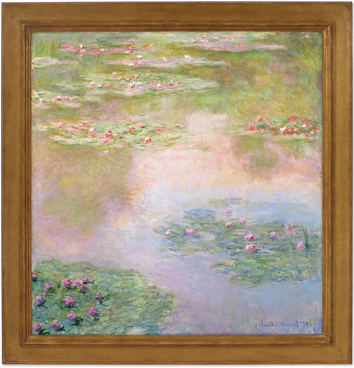 Vízililiom alkotó: Claude Monet