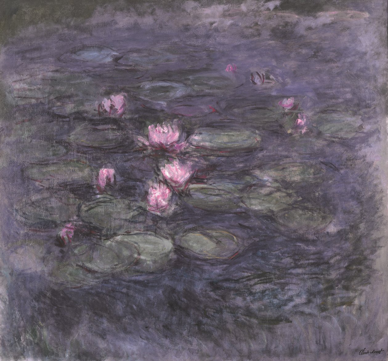 Nymphéas, c. 1914 alkotó: Claude Monet