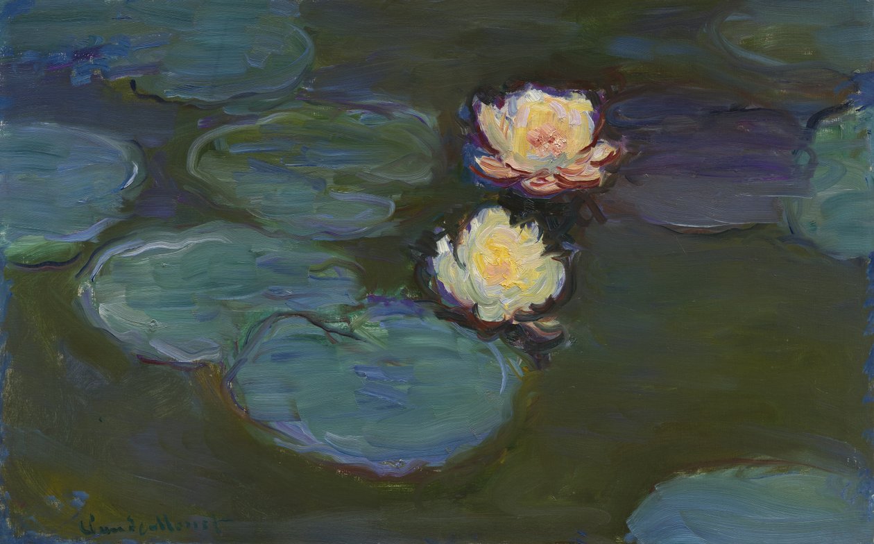 Tavirózsák alkotó: Claude Monet